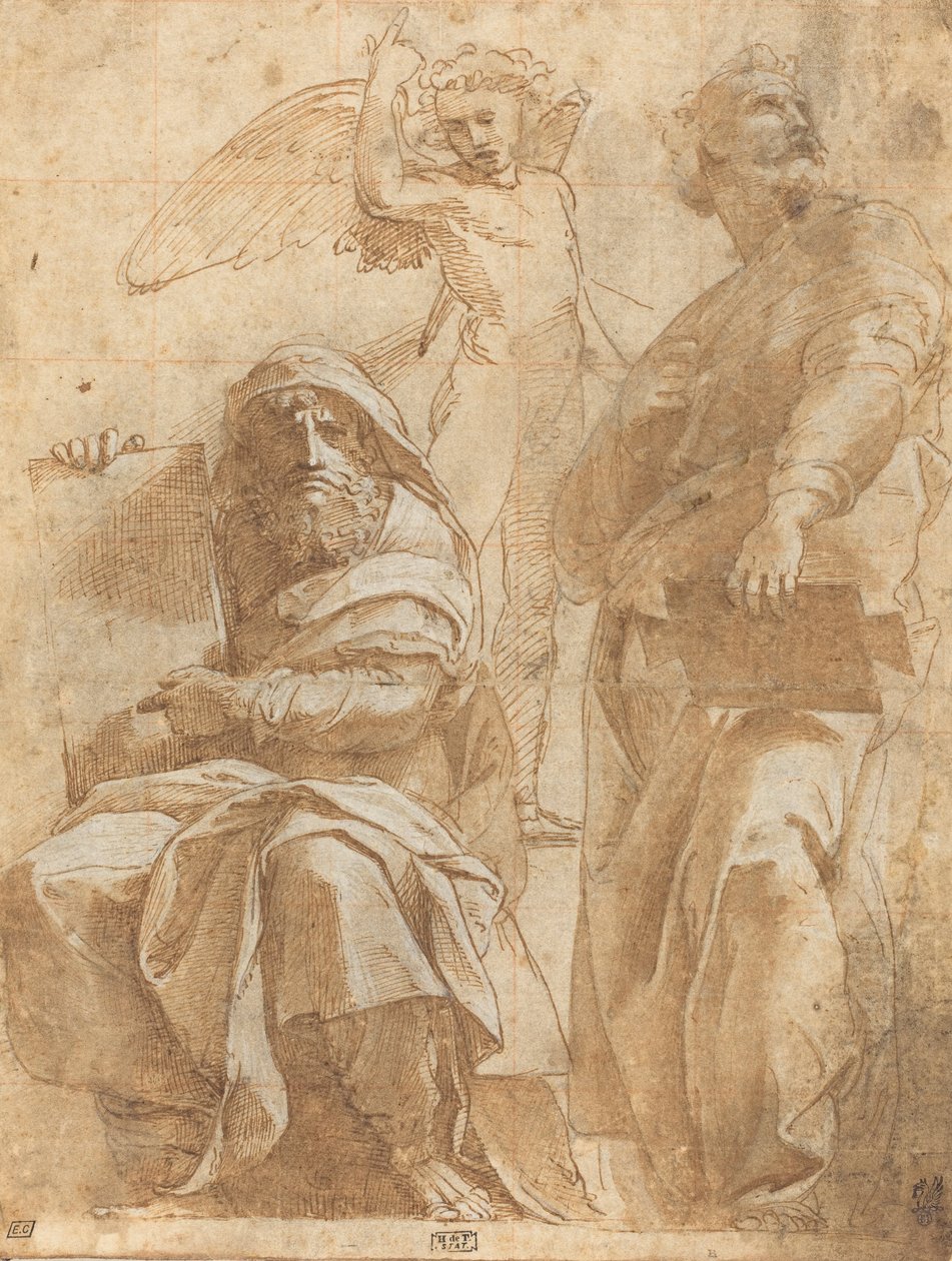 Prorocy Ozeasz i Jonasz autorstwa Raffaello Sanzio Raphael