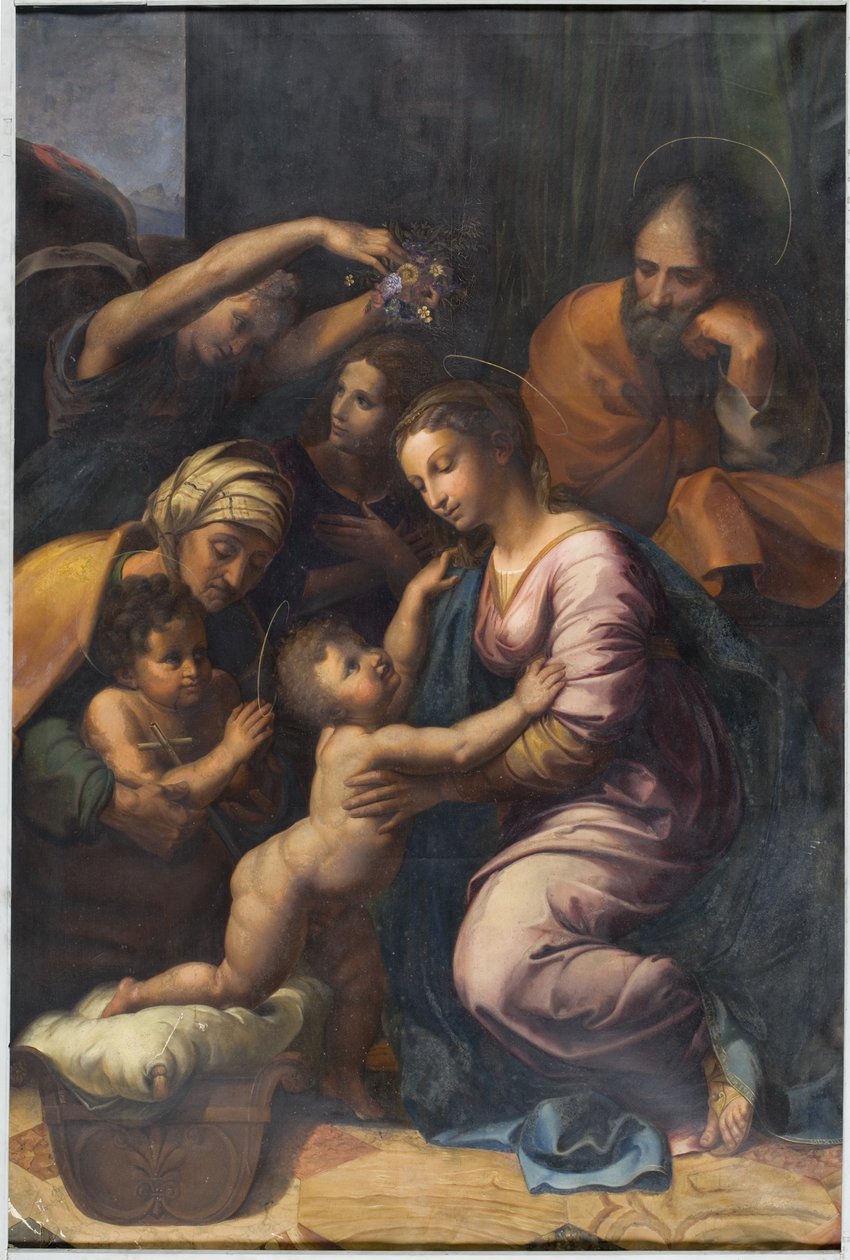 Święta Rodzina Franciszka I autorstwa Raffaello Sanzio Raphael
