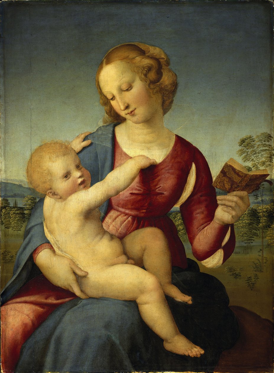 Madonna Colonna, 1508 autorstwa Raffaello Sanzio Raphael