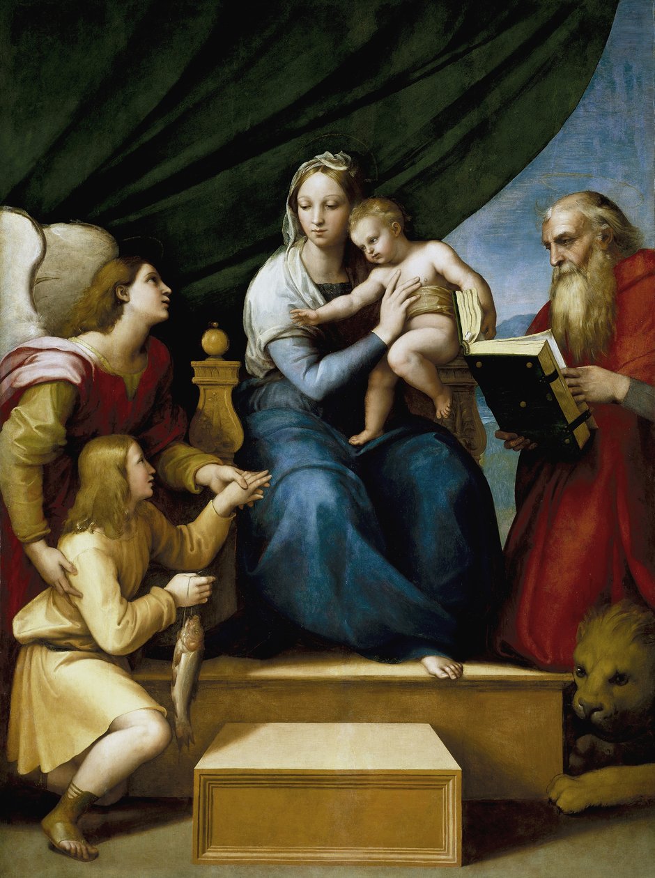 Madonna z rybą autorstwa Raffaello Sanzio Raphael