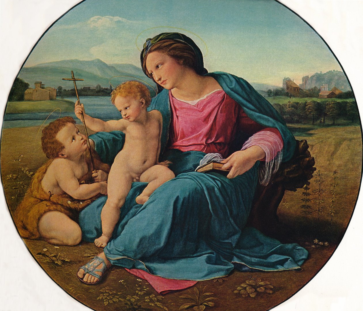 Madonna z Alba, 1510 autorstwa Raffaello Sanzio Raphael