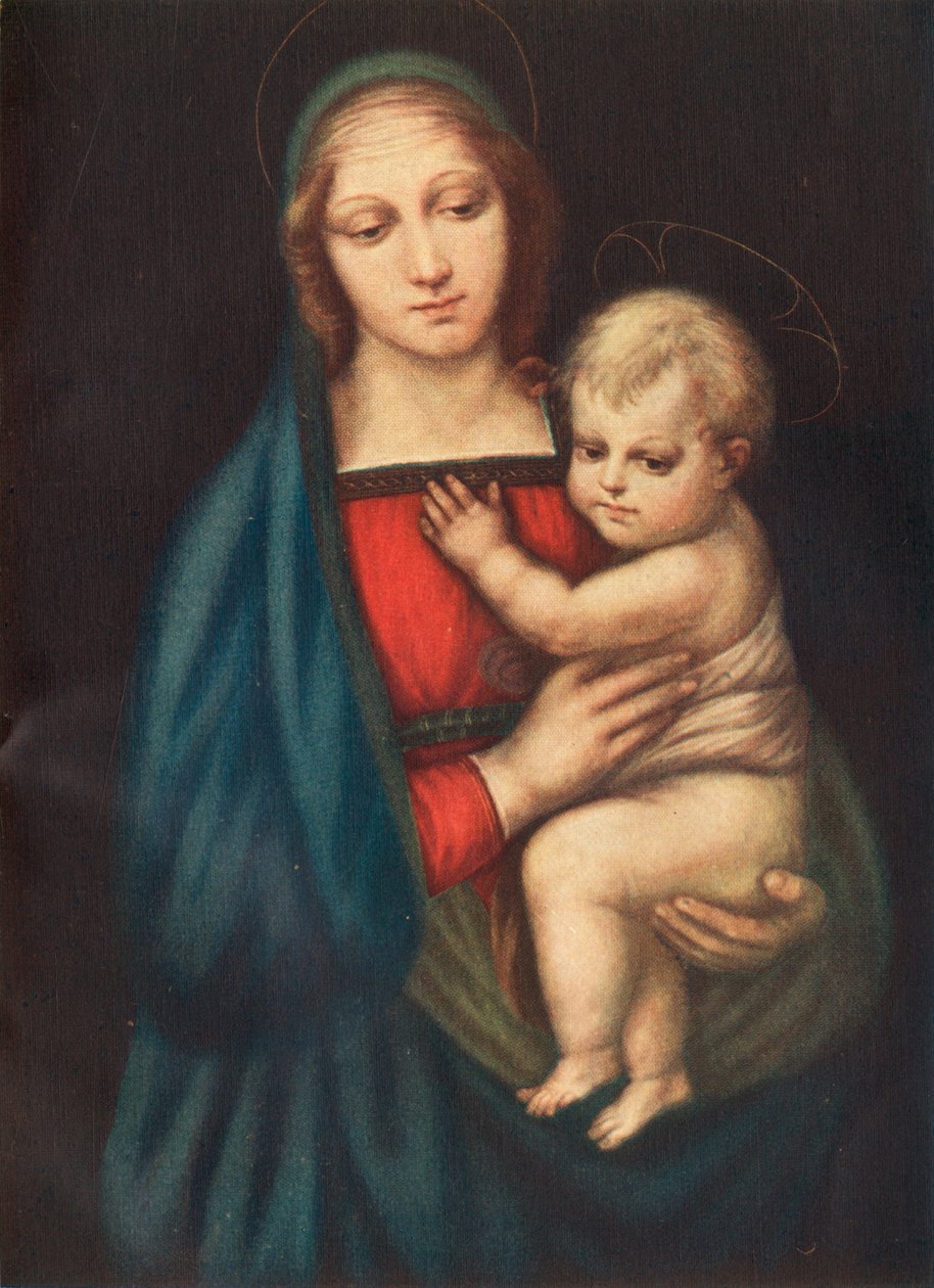 Madonna Del Gran Duca, 1505, c1912 autorstwa Raffaello Sanzio Raphael