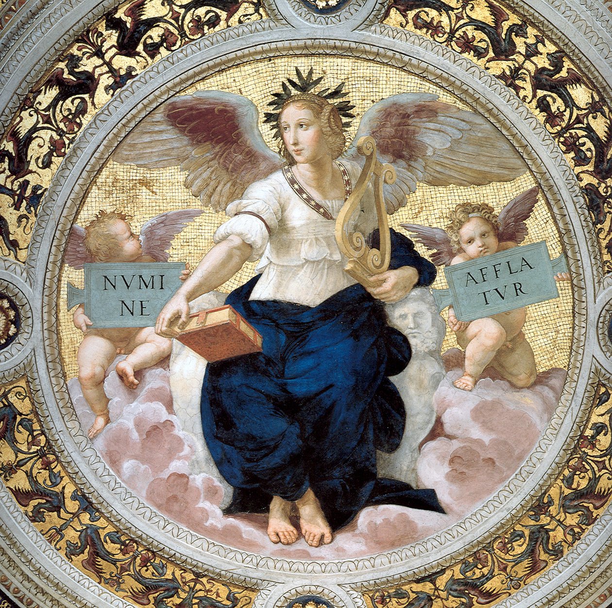 Poezja. Sala Segnatury, 1508 autorstwa Raffaello Sanzio Raphael