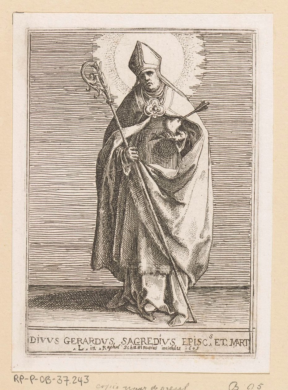 Św. Gerard Sagredo autorstwa Raffaello Schiaminossi