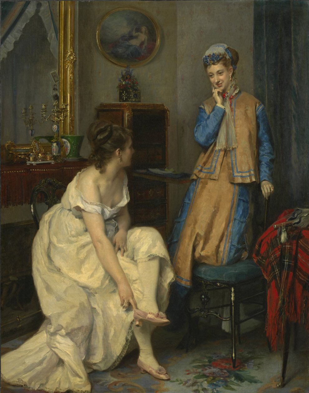 Zaufania, c.1870 autorstwa Raimundo de Madrazo y Garreta