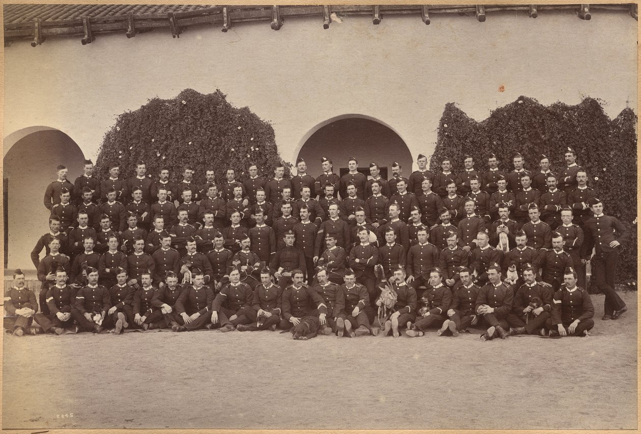 B. u Devonshire Regiment, Jhansi (strona przednia) autorstwa Raja Deen Dayal