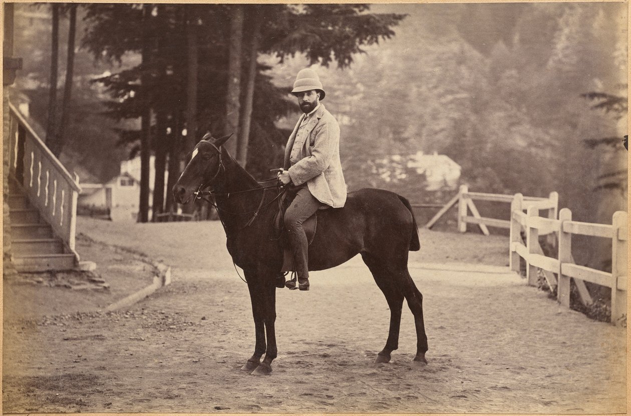 Pan Nowell, Shimla (recto, u dołu) autorstwa Raja Deen Dayal