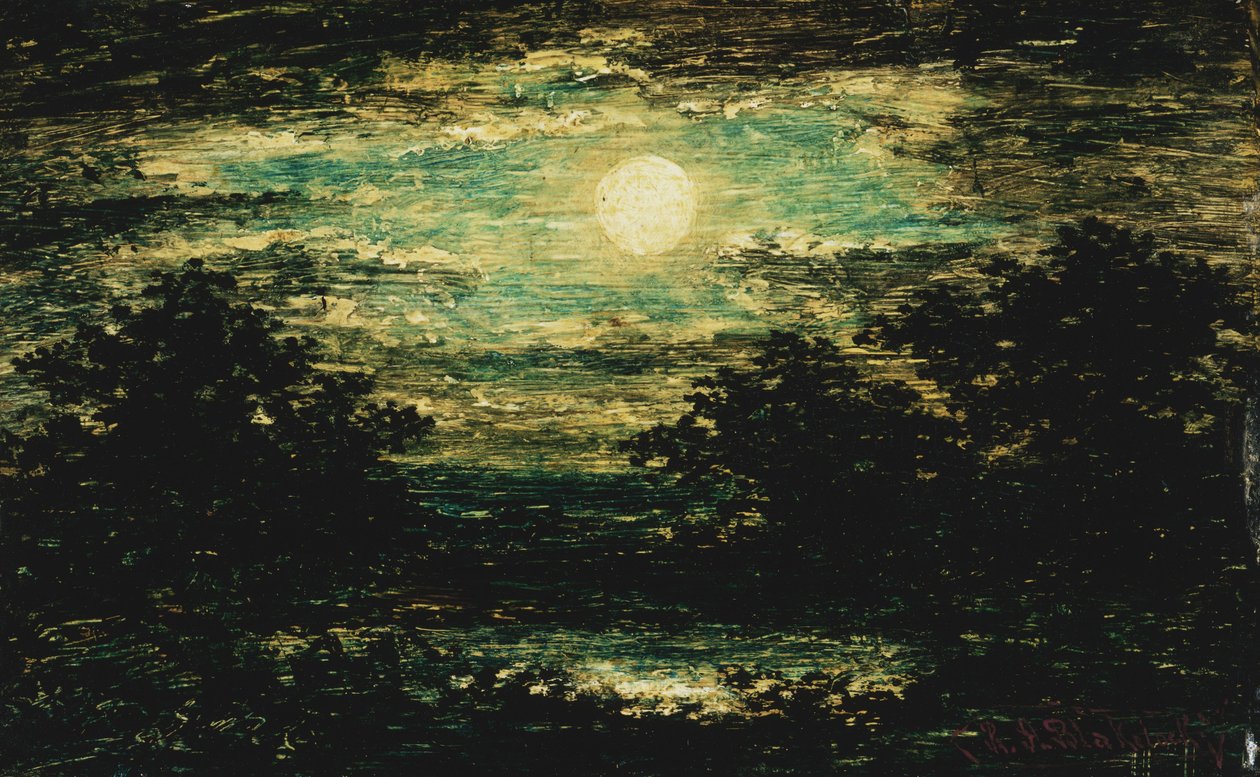światło księżyca autorstwa Ralph Albert Blakelock