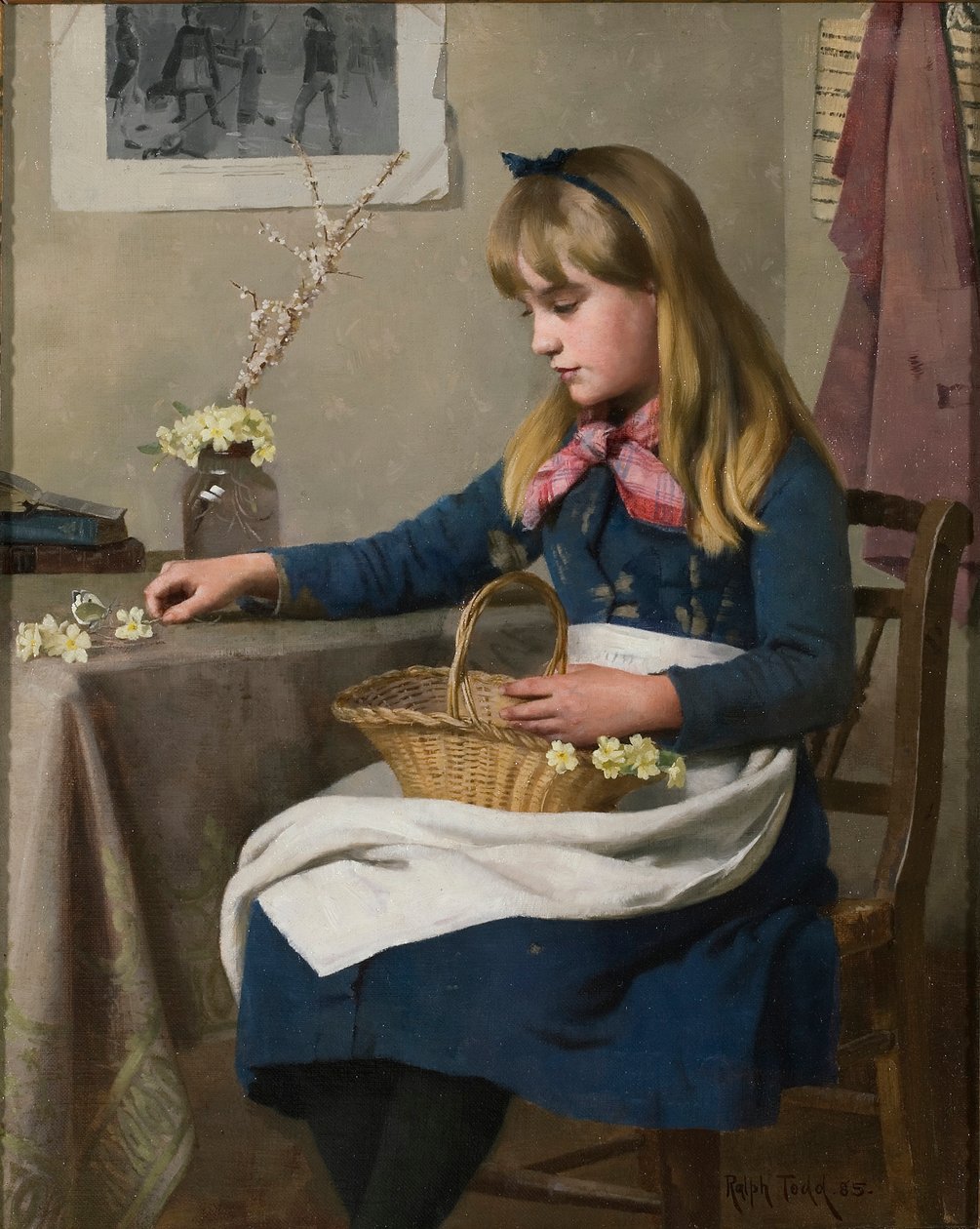 Dzień pierwiosnka, 1885 autorstwa Ralph Todd