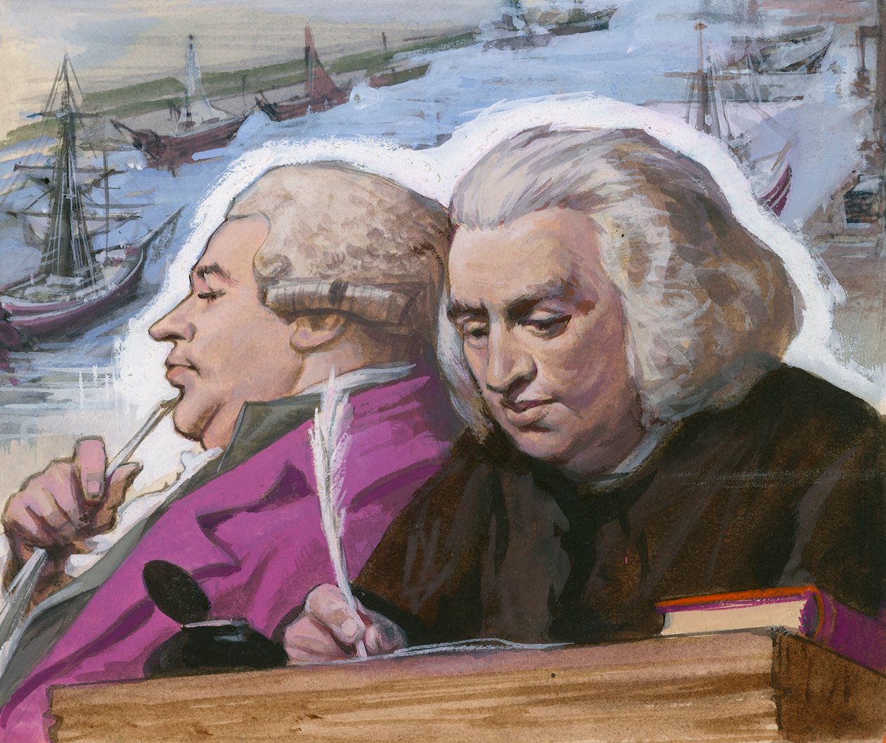 Dr Johnson i Boswell podczas podróży na Wyspy Zachodnie autorstwa Ralph Bruce