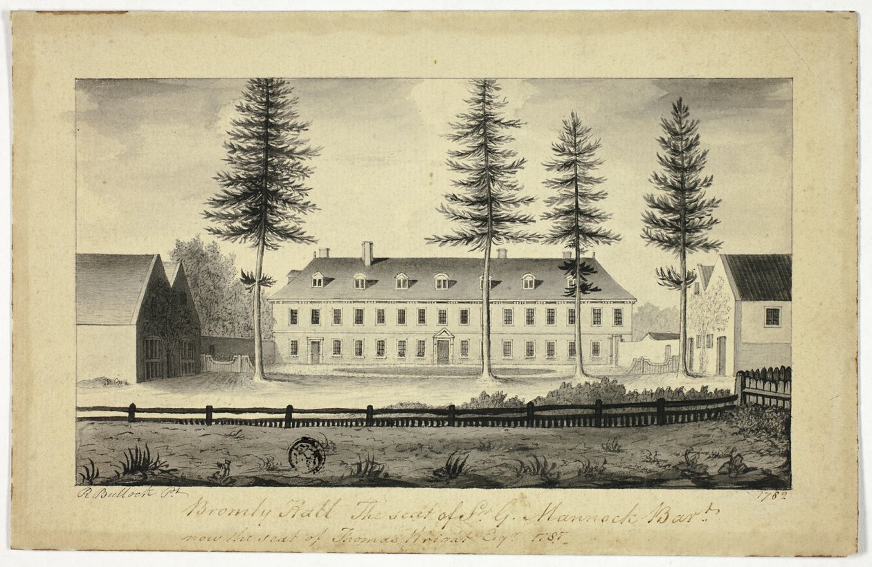 Bromly Hall autorstwa Ralph Bullock