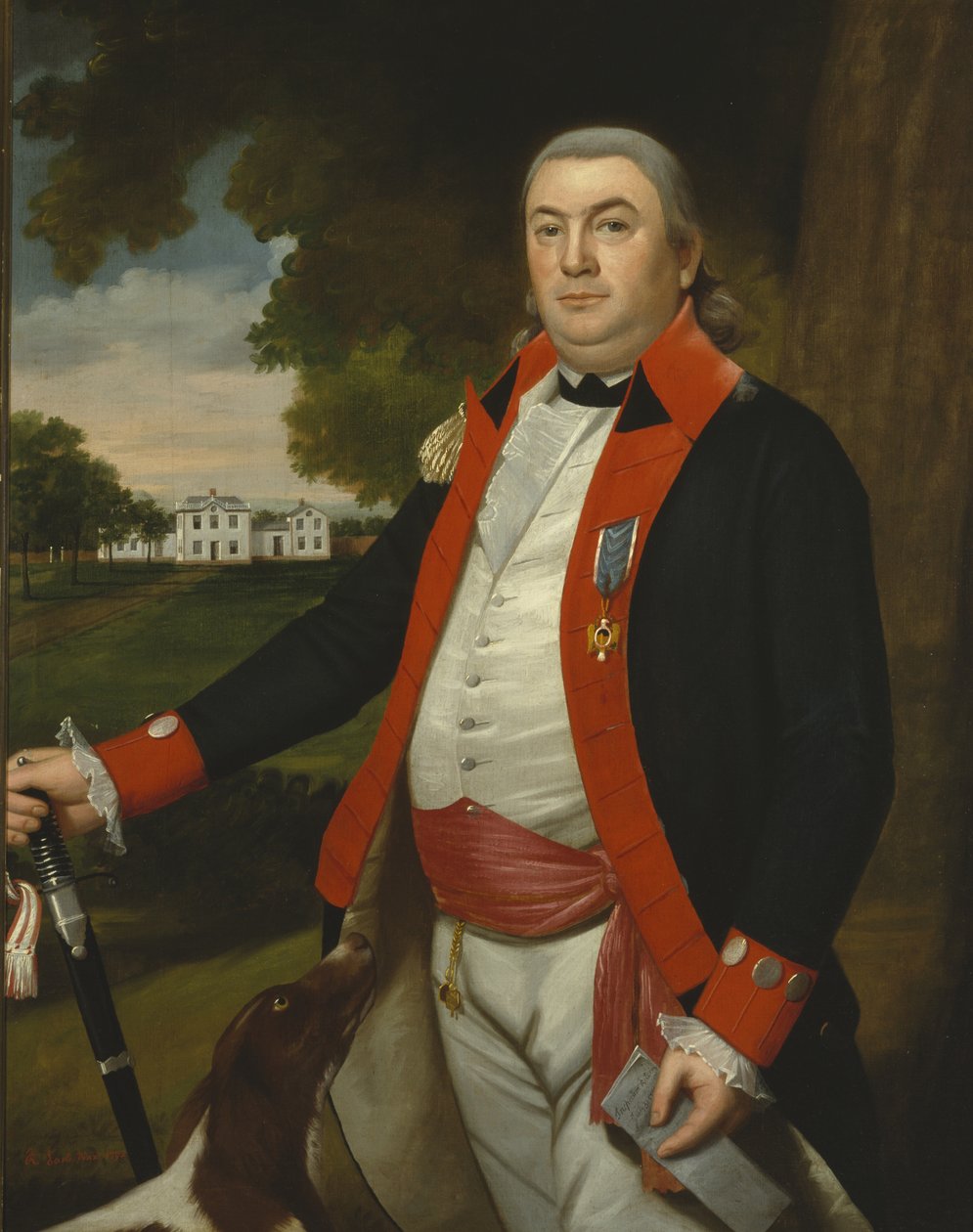 Kapitan John Pratt autorstwa Ralph Earl