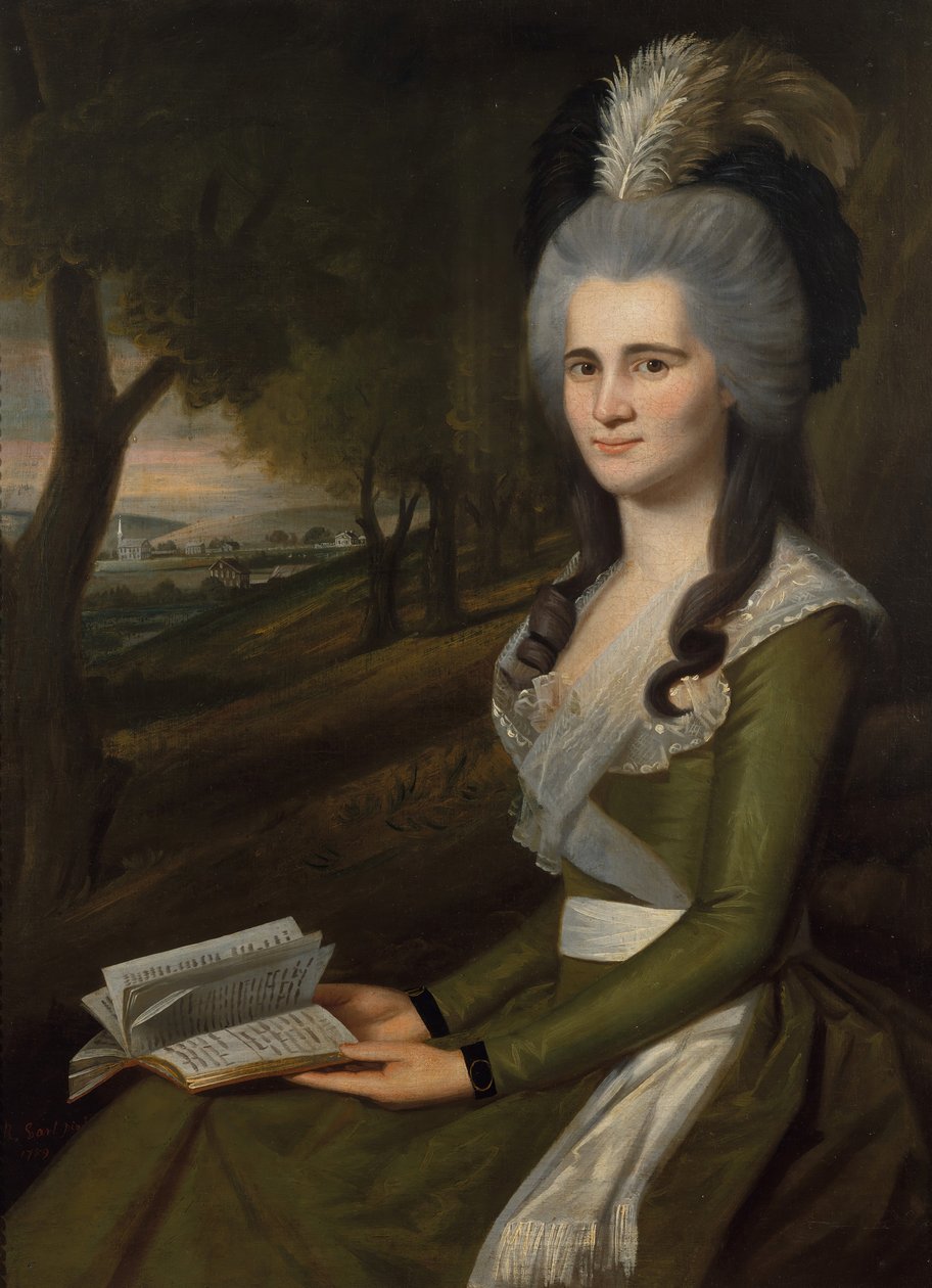 Estera Boardman, 1789. autorstwa Ralph Earl