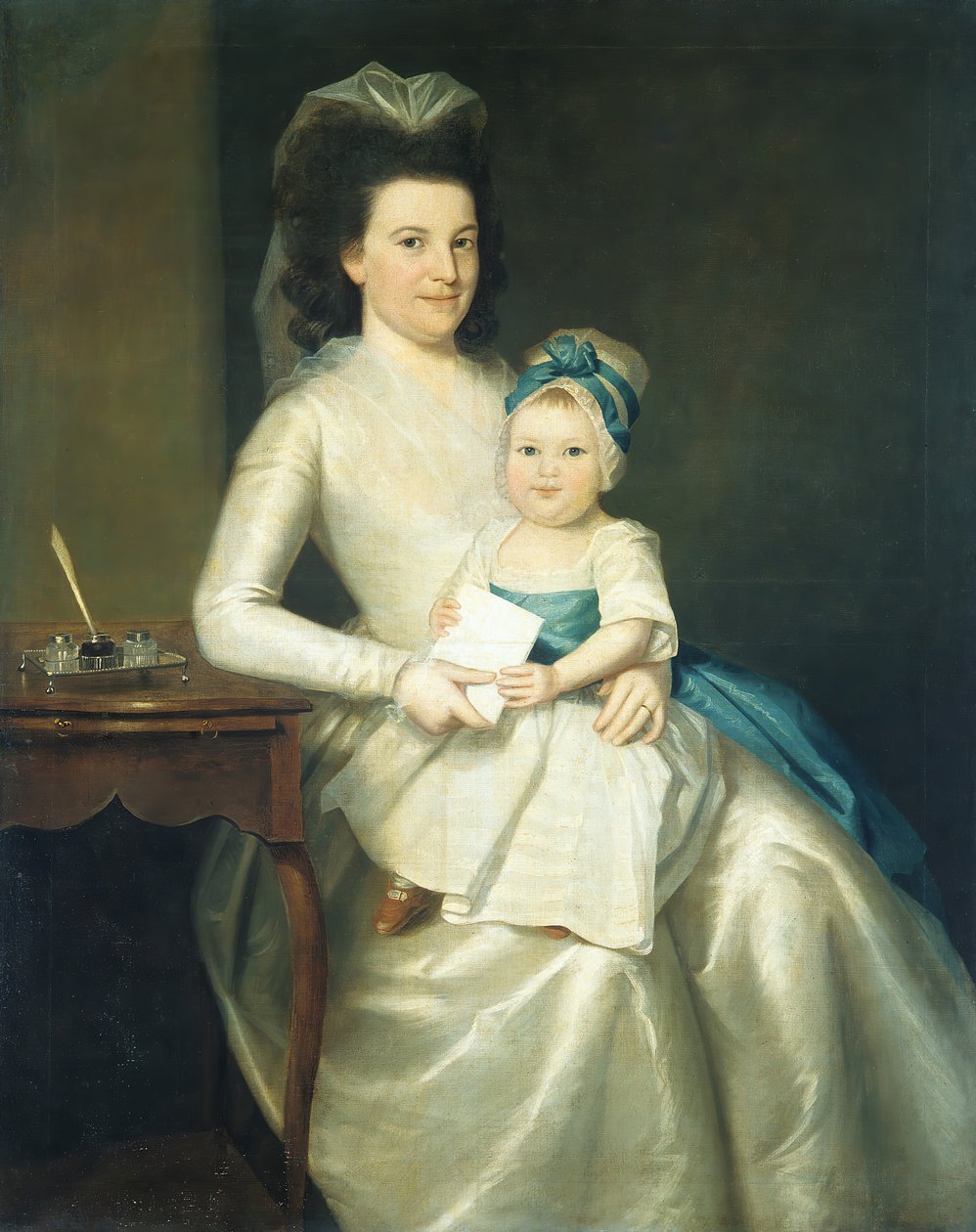Lady Williams i Dziecko, 1783. autorstwa Ralph Earl