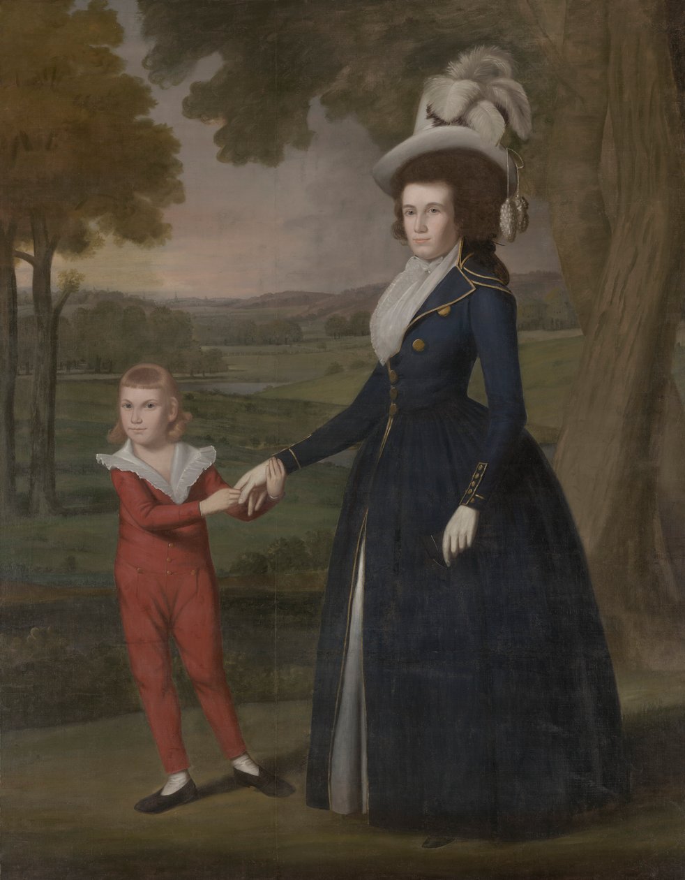 Laura Wolcott Moseley i Charles Moseley (1761 autorstwa Ralph Earl