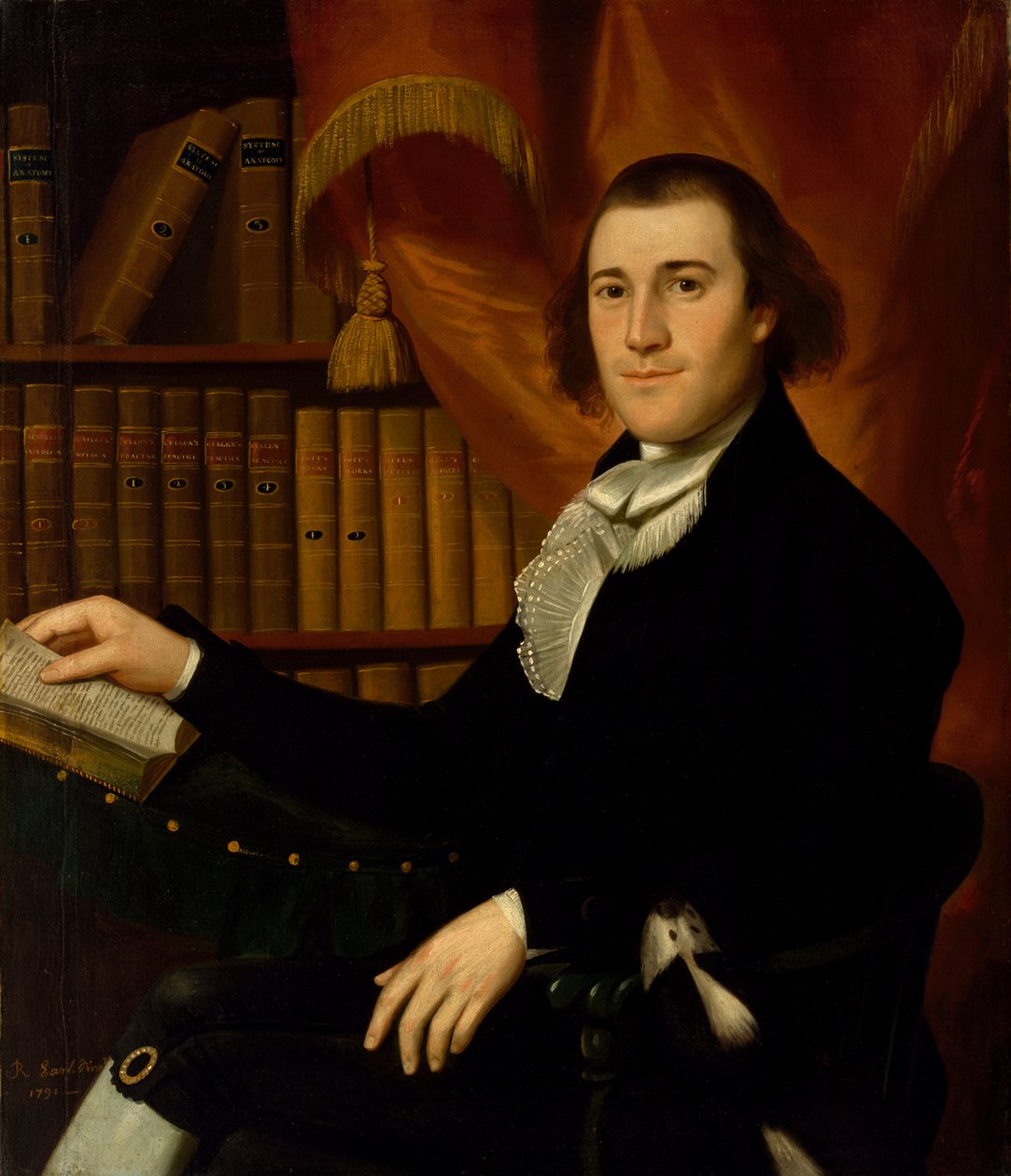 Portret dr Masona Fitcha Cogswella, 1791 autorstwa Ralph Earl