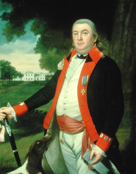 Portret kapitana Johna Pratta z Middleton, Connecticut autorstwa Ralph Earl or Earle