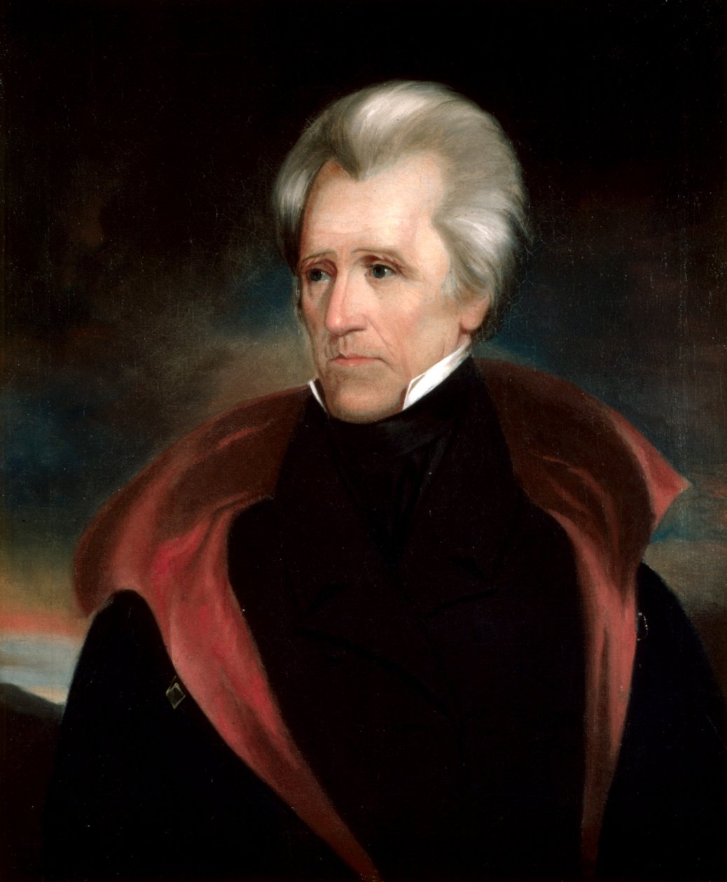 Głowa Andrew Jacksona autorstwa Ralph Eleaser Whiteside Earl