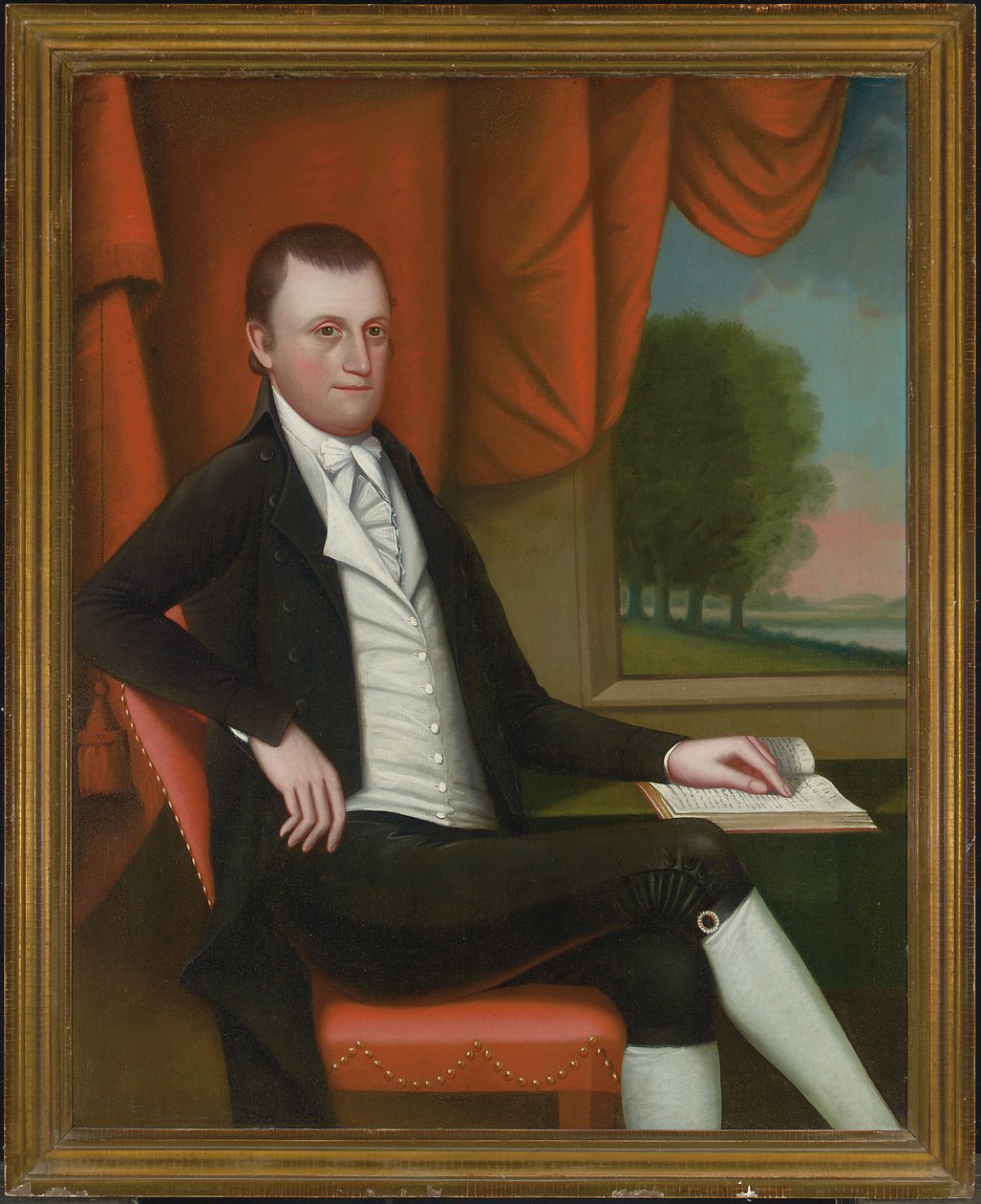Pan Nathaniel Ruggles, 1804 r. autorstwa Ralph Eleaser Whiteside Earl