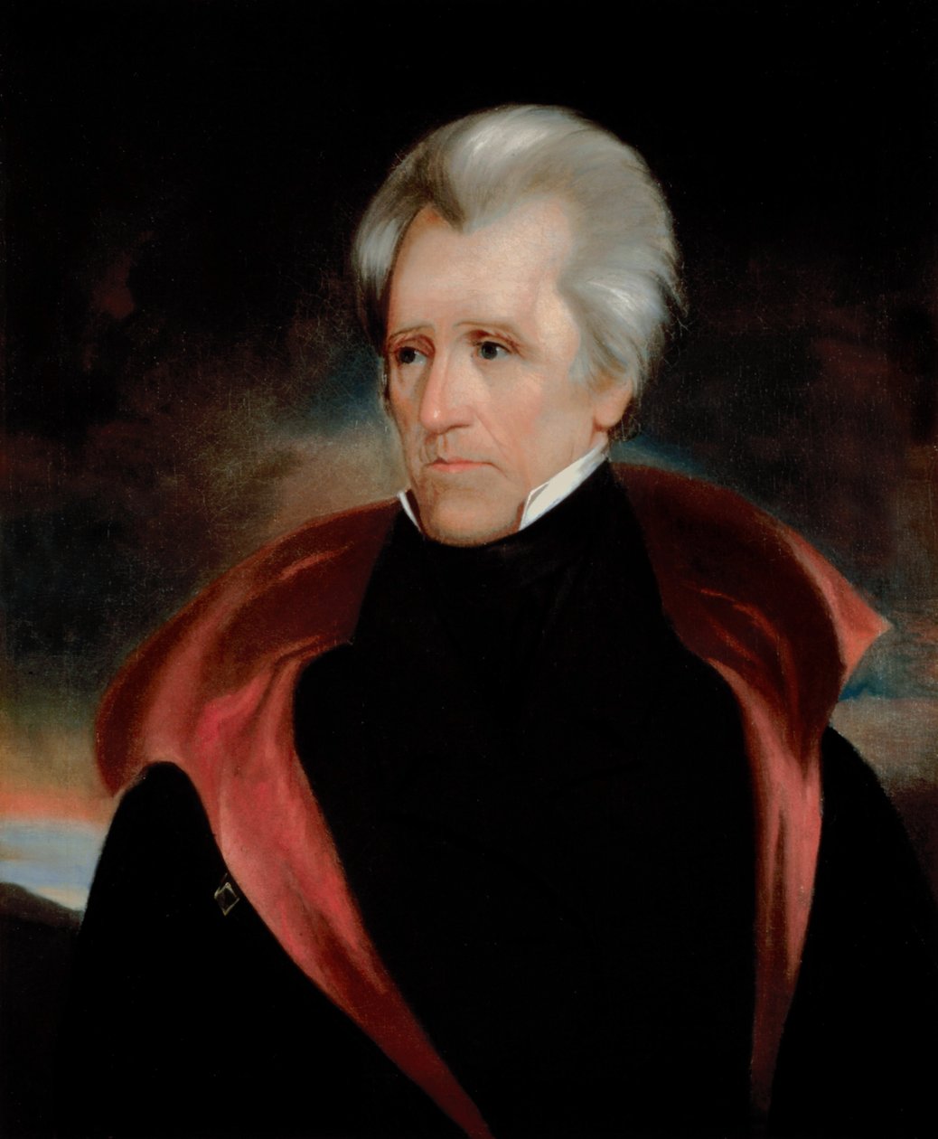 Portret Andrew Jacksona, ok.1837 (olej na płótnie) autorstwa Ralph Eleaser Whiteside Earl