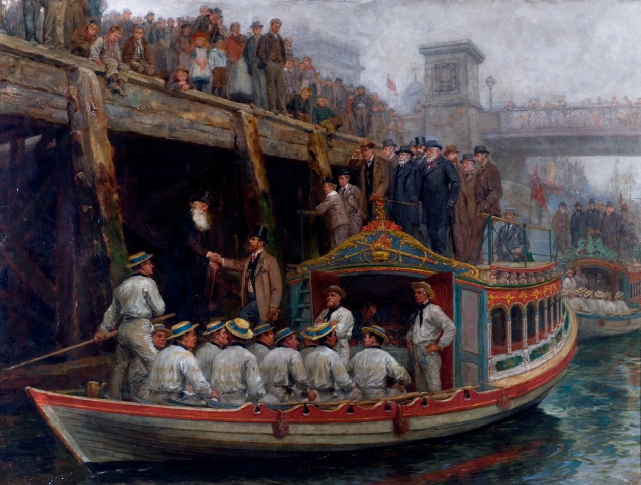 Dzień Barki, 1891 autorstwa Ralph Hedley