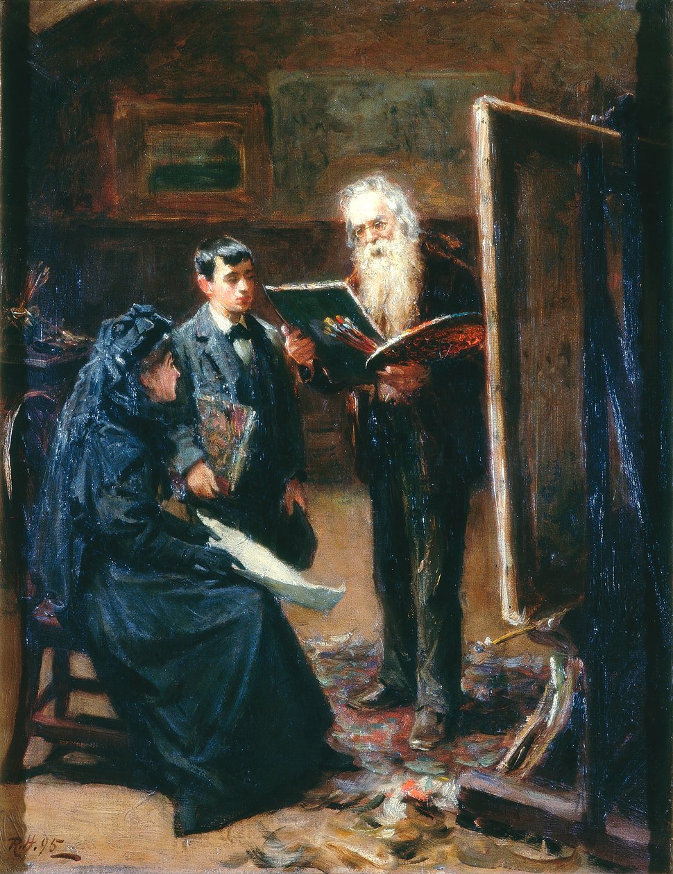 Henry Hetherington Emmerson, 1895 r autorstwa Ralph Hedley