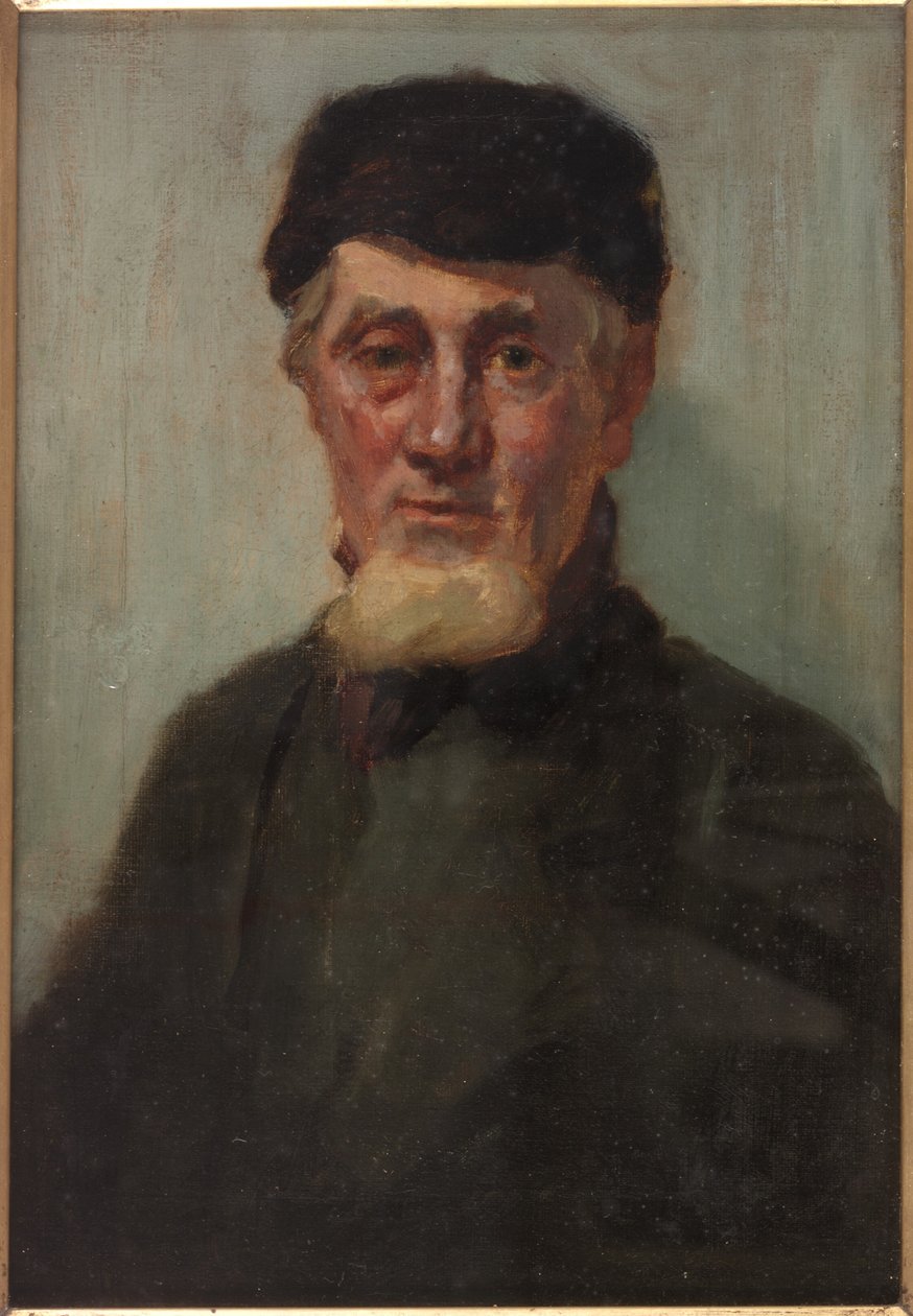 Portret Ralpha Cruikshanksa autorstwa Ralph Hedley