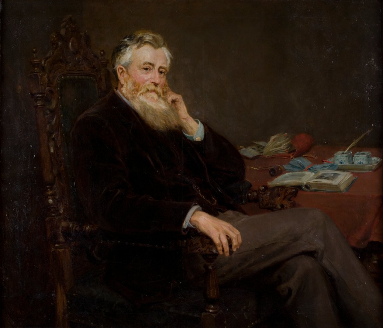 Portret Spence Watson, 1897 autorstwa Ralph Hedley