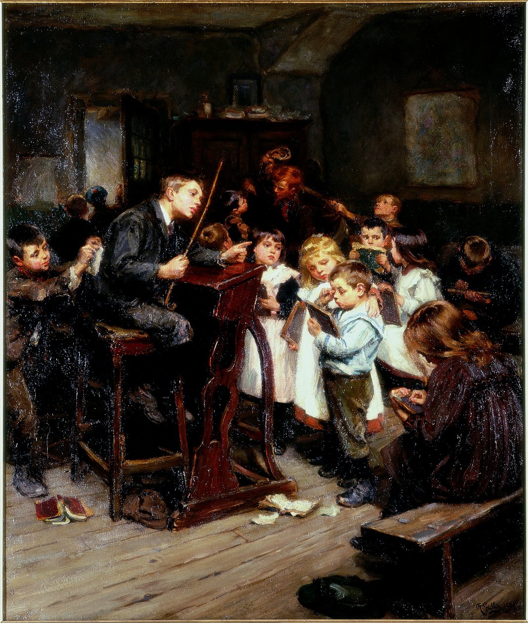 Monitor, 1898 autorstwa Ralph Hedley