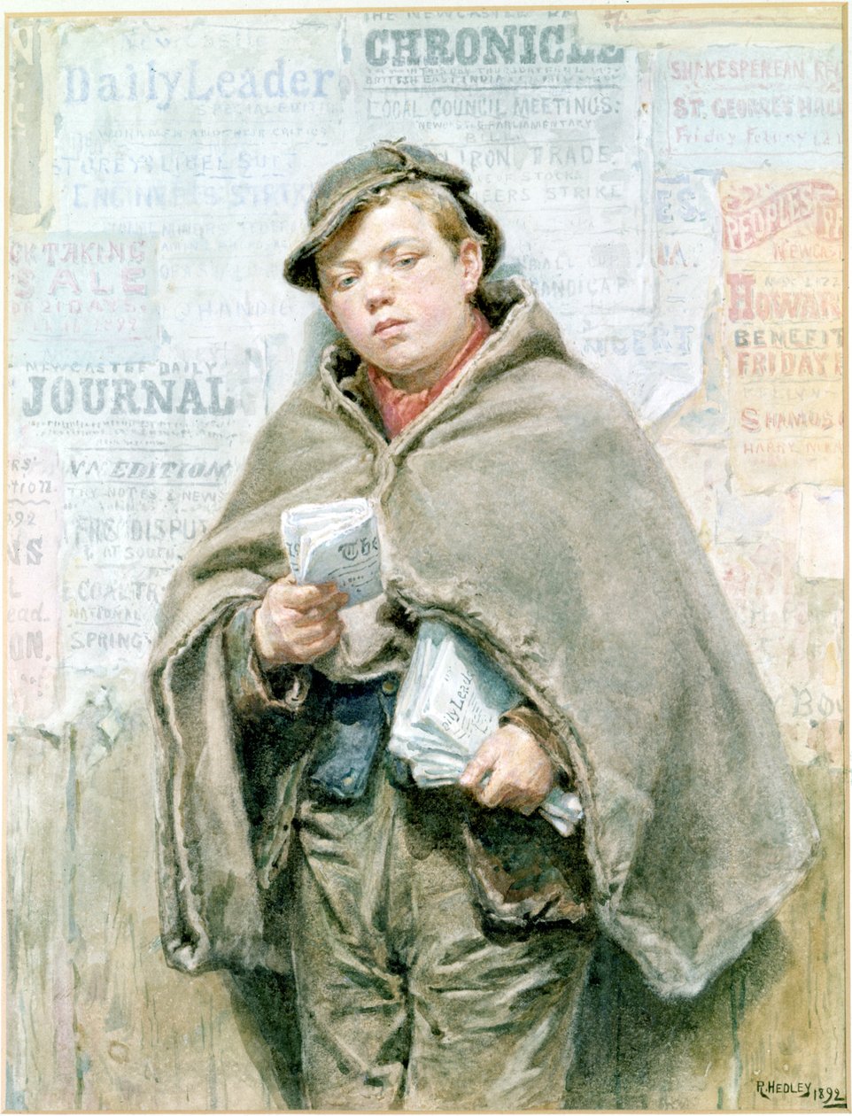 Gazeciarz (kolor nadwozia) autorstwa Ralph Hedley
