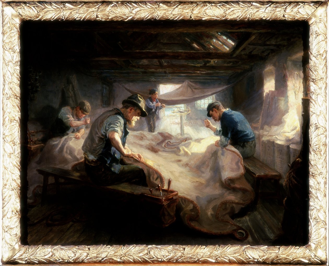 Poddasze Żaglowe, 1908 autorstwa Ralph Hedley