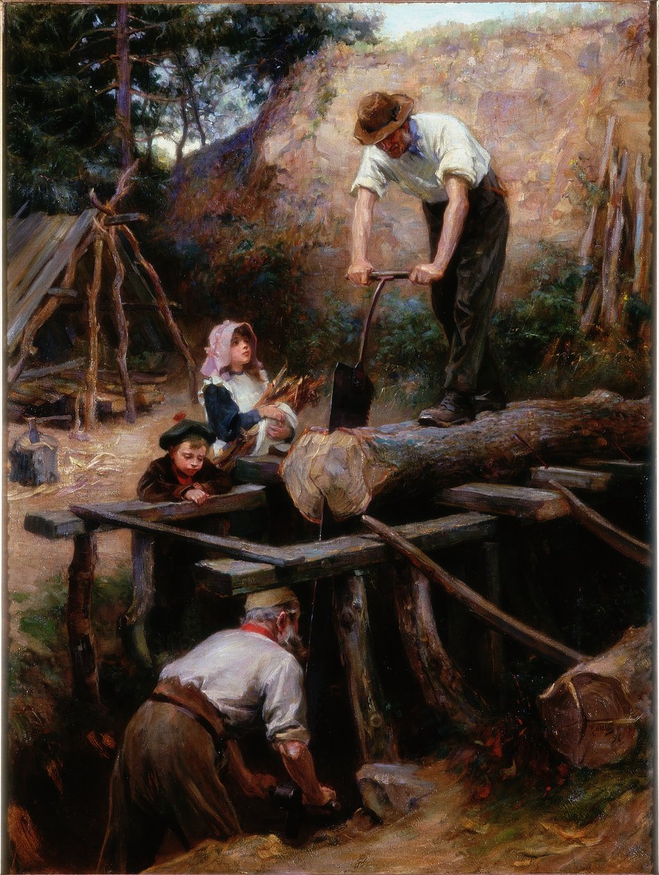 Drwale, 1896 autorstwa Ralph Hedley
