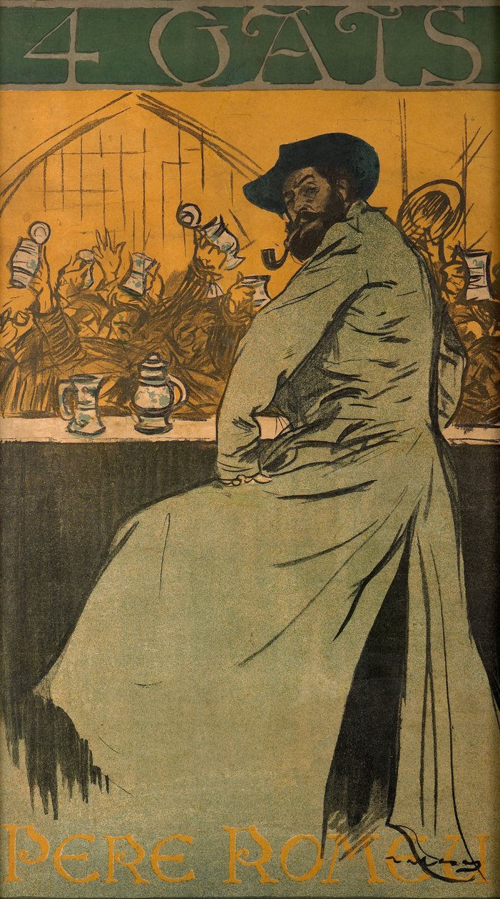 4 koty autorstwa Ramon Casas i Carbo