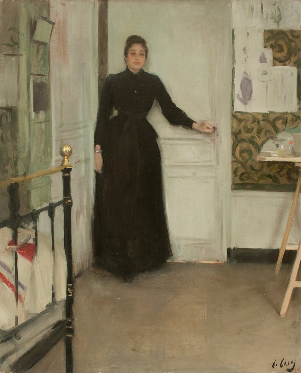 Wnętrze autorstwa Ramon Casas i Carbo