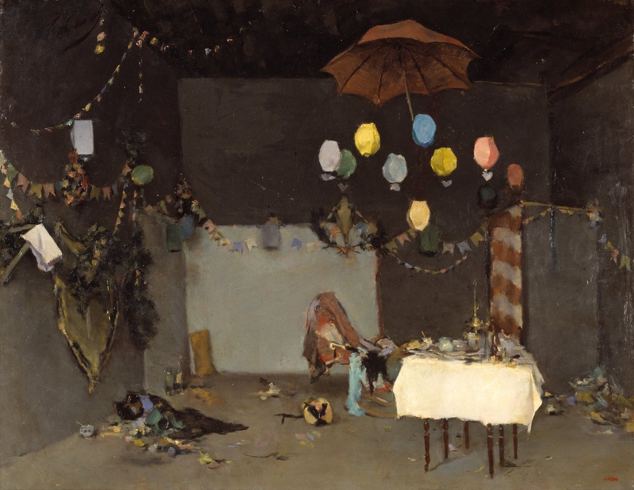 Wnętrze studia autorstwa Ramon Casas i Carbo