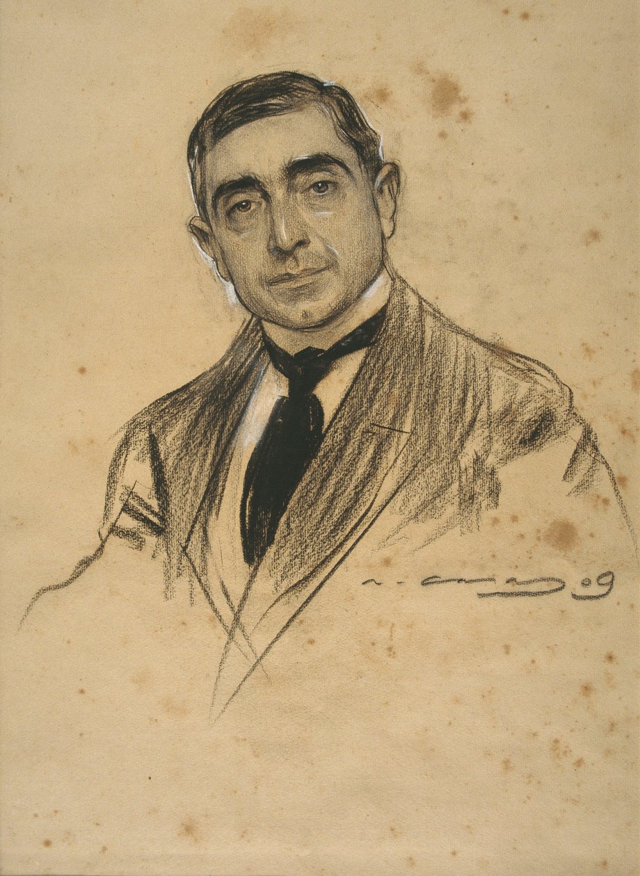 Portret autorstwa Ramona Casas autorstwa Ramon Casas i Carbo