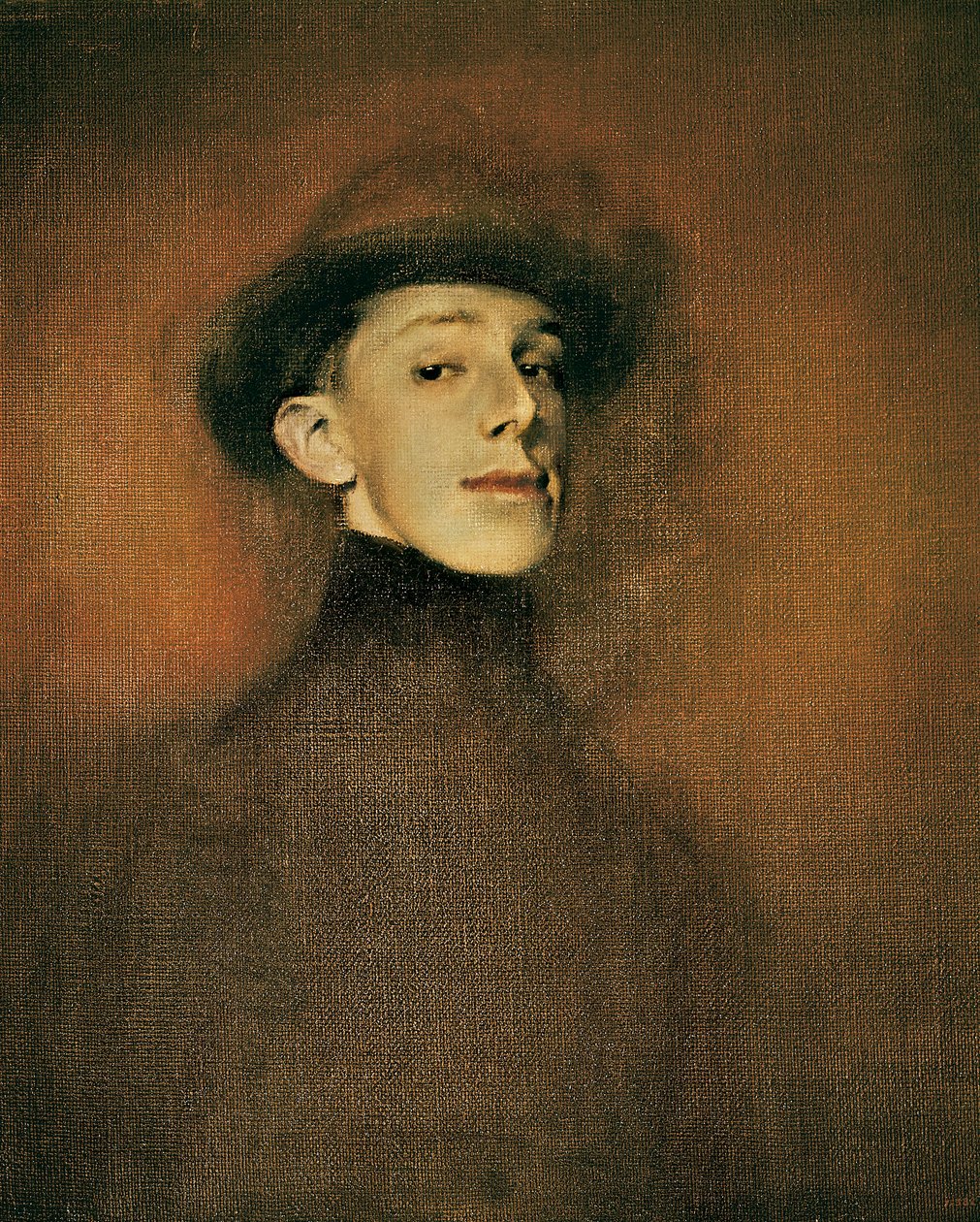 Portret króla Hiszpanii Alfonsa XIII (studium) autorstwa Ramón Casas
