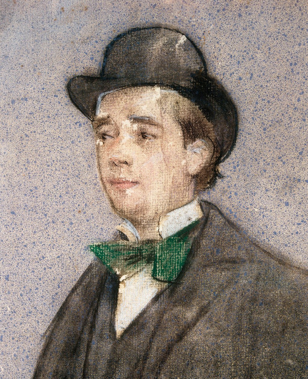 Portret Adrii Gual (1872-1943) hiszpańskiej dramatopisarki autorstwa Ramon Casas i Carbo