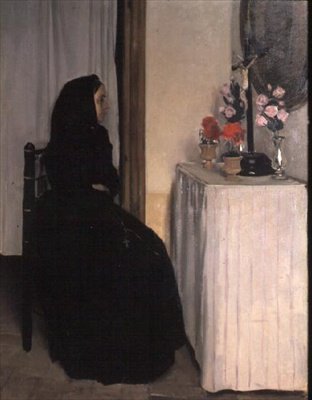 Wdowa autorstwa Ramon Casas i Carbo