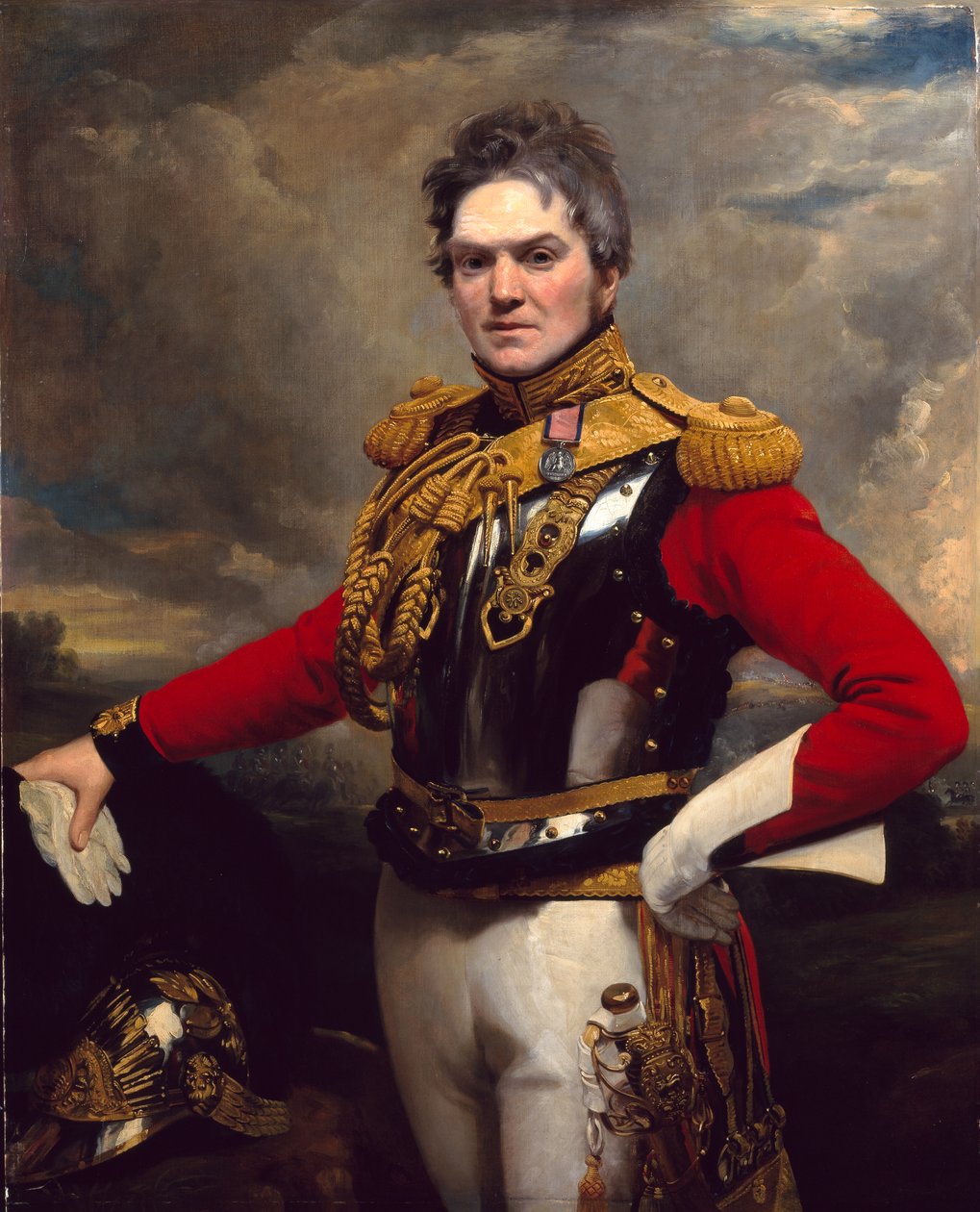 Kapitan Alexander McInnes, 2. Gwardia Życia, 1821 ok autorstwa Ramsay Richard Reinagle