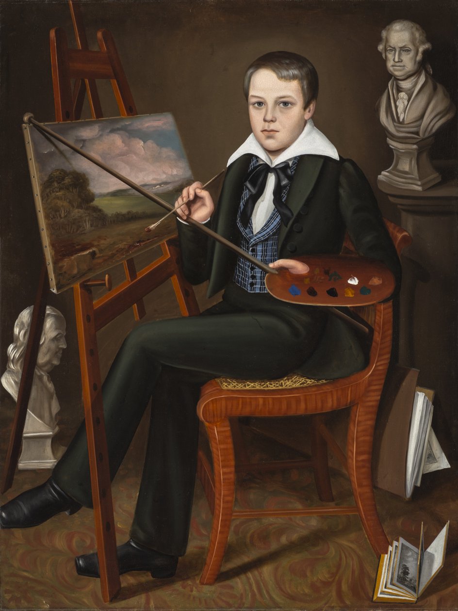 Młody artysta, ok. 1838-39 autorstwa Randall attr. to Palmer