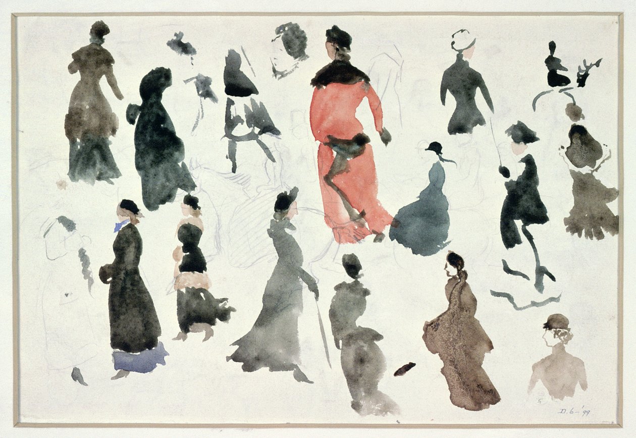 Kobiety w Brighton autorstwa Randolph Caldecott