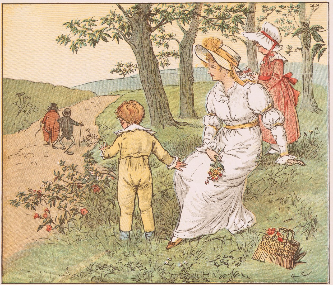 Proszę, panie Rat, czy pójdzie pan ze mną autorstwa Randolph Caldecott