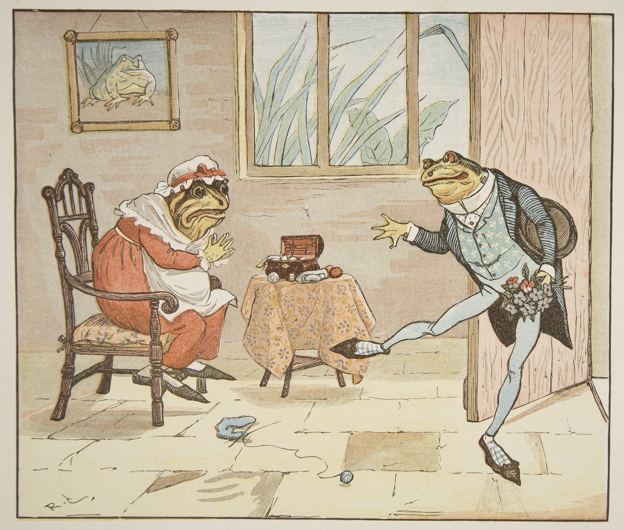 Ilustracja z wyd. przez Fredericka Warne und Co. autorstwa Randolph Caldecott