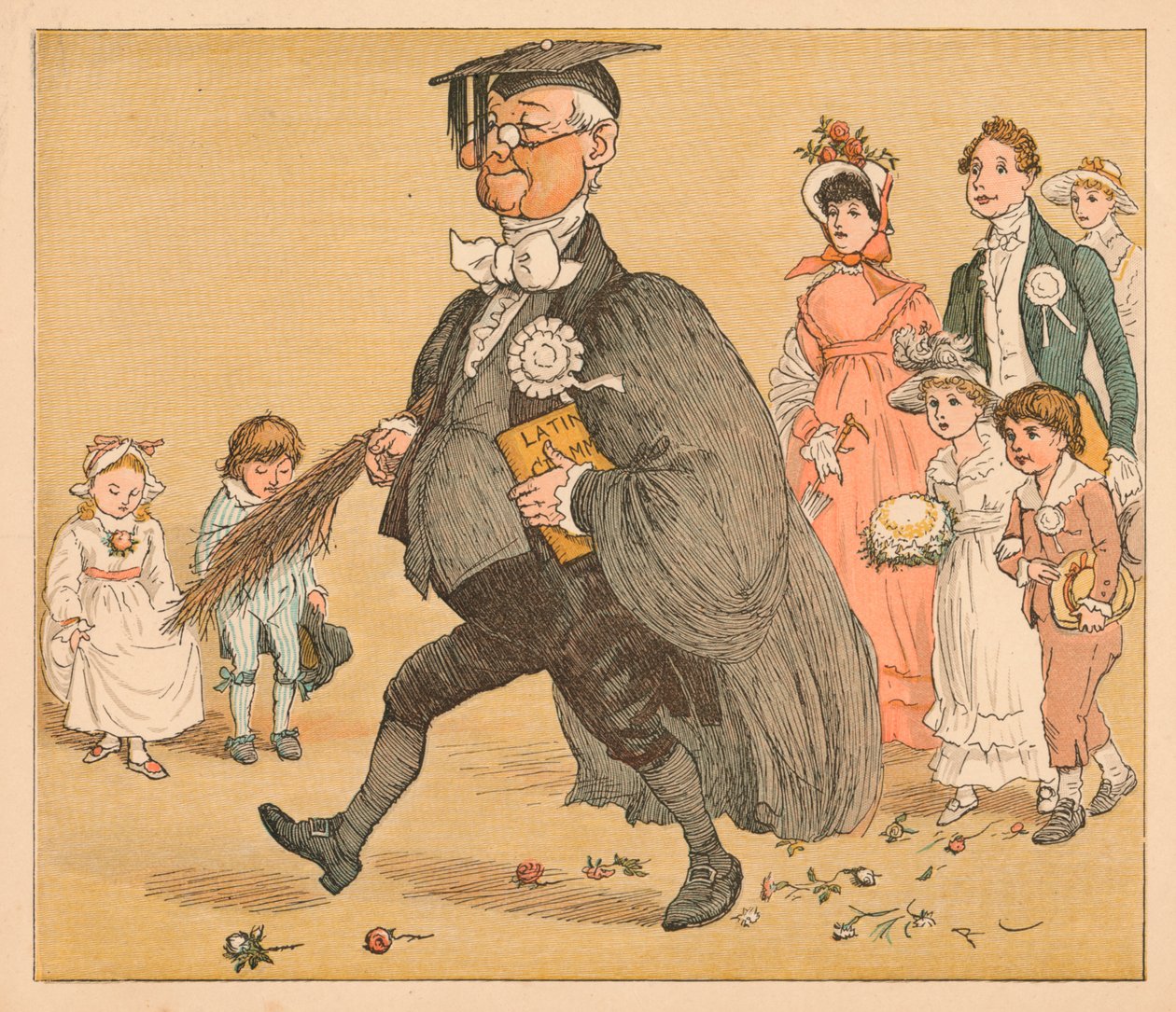 Sam wielki Panjandrum, ok. 1885, 1934. autorstwa Randolph Caldecott