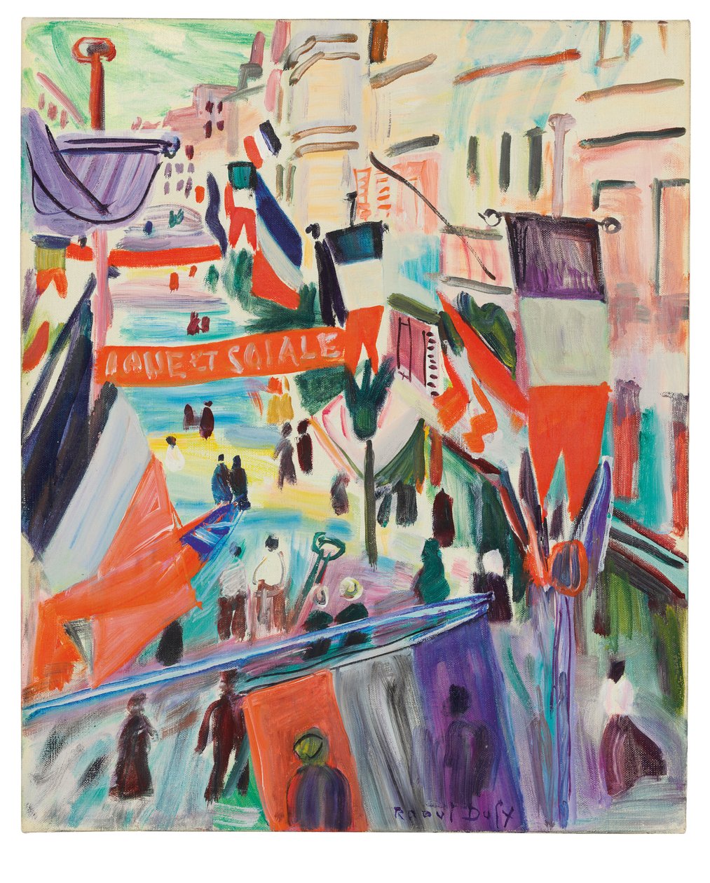 14 lipca w Hawrze autorstwa Raoul Dufy
