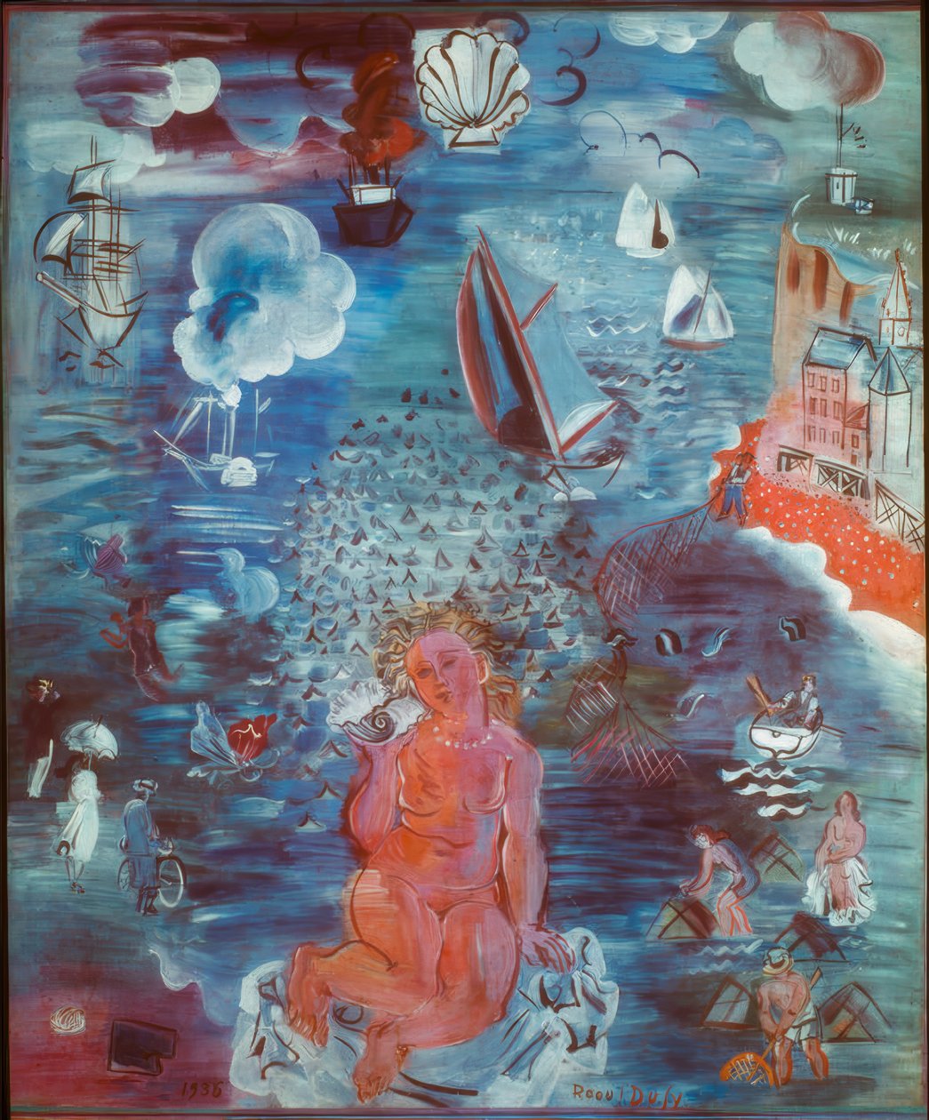 Amfitryta autorstwa Raoul Dufy