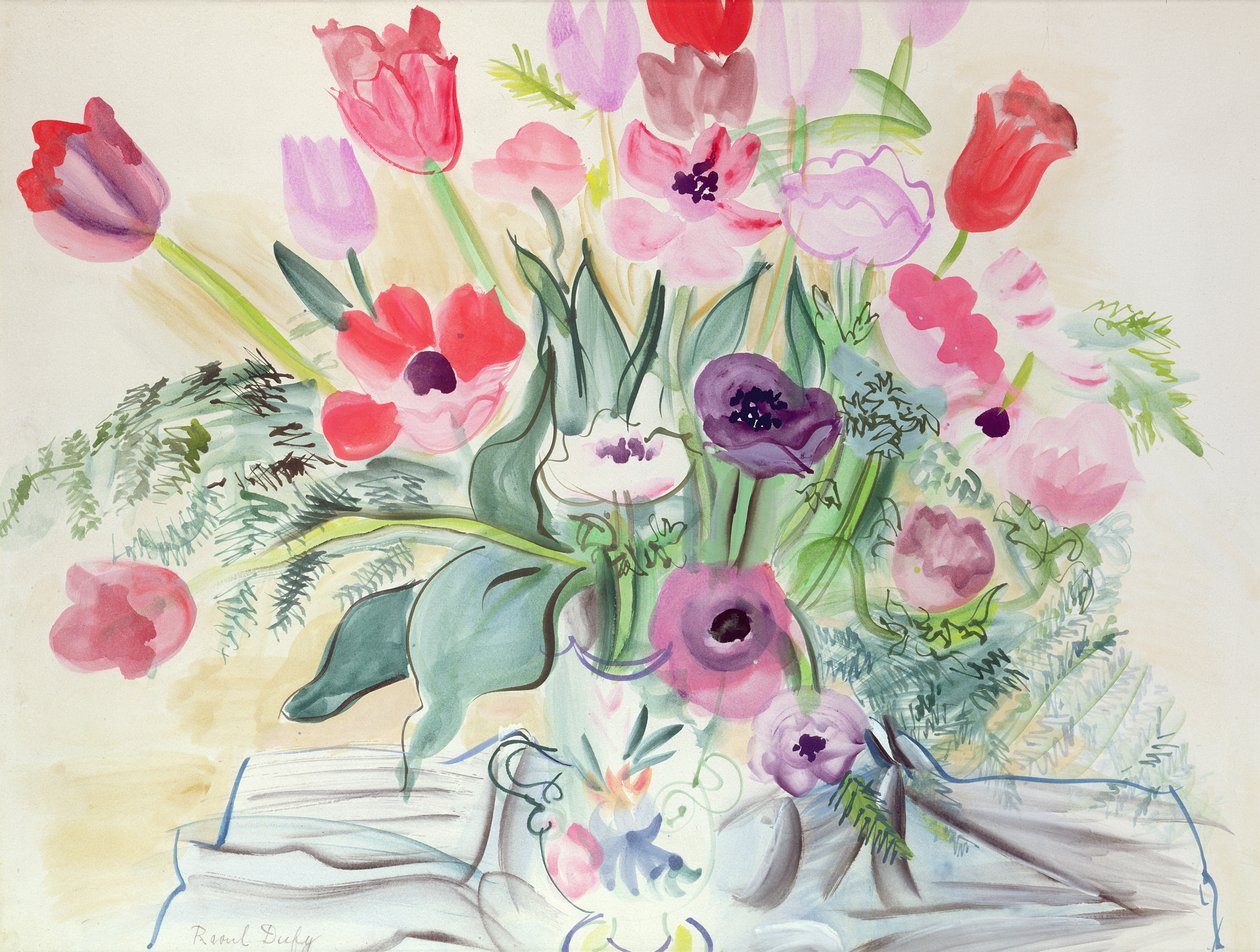 Zawilce autorstwa Raoul Dufy