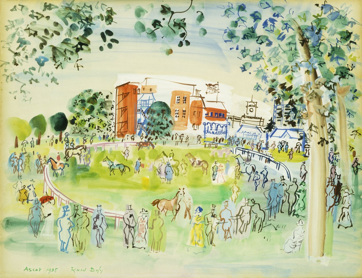 Ascot autorstwa Raoul Dufy