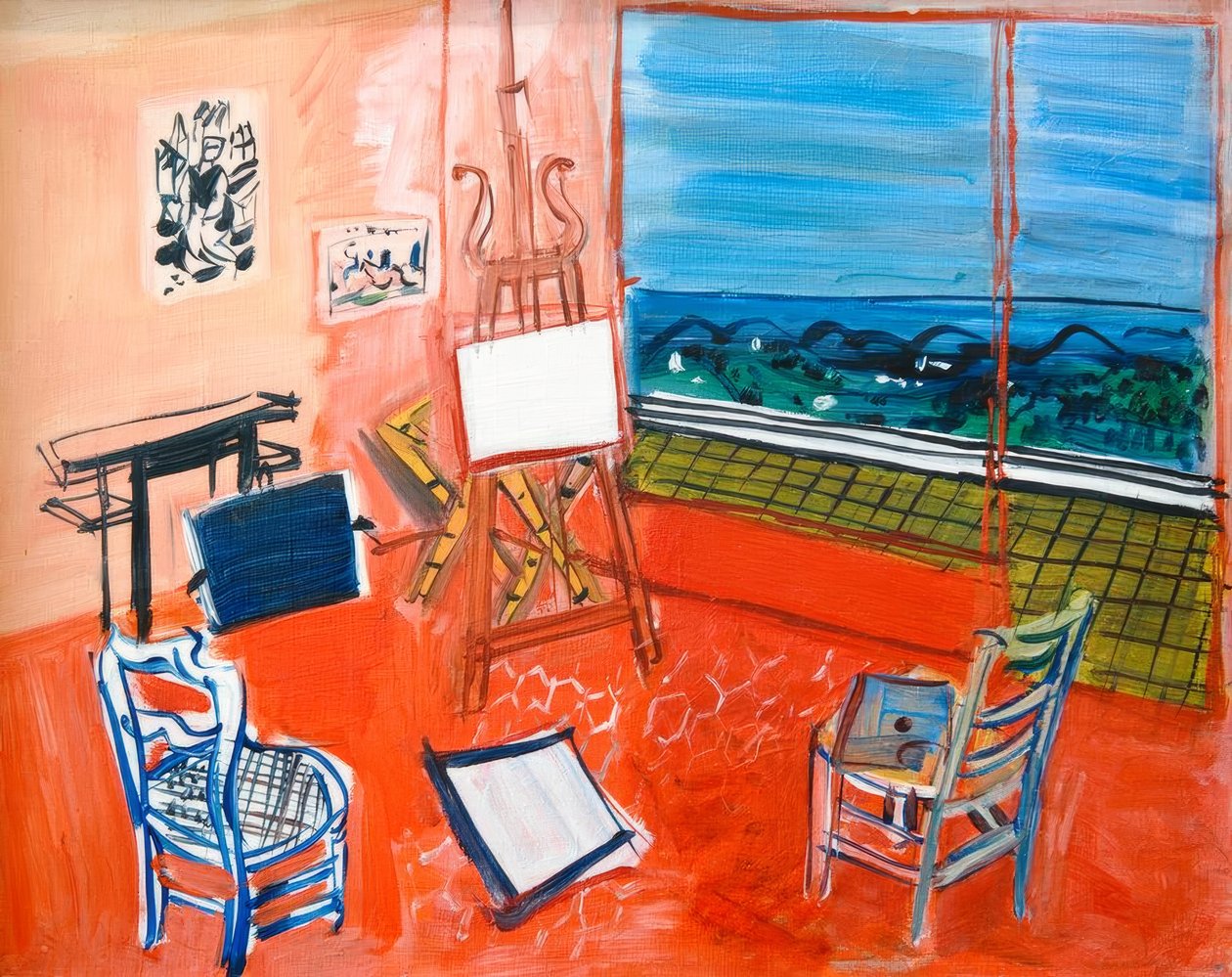 Warsztat Raoula Dufysa w Vence autorstwa Raoul Dufy